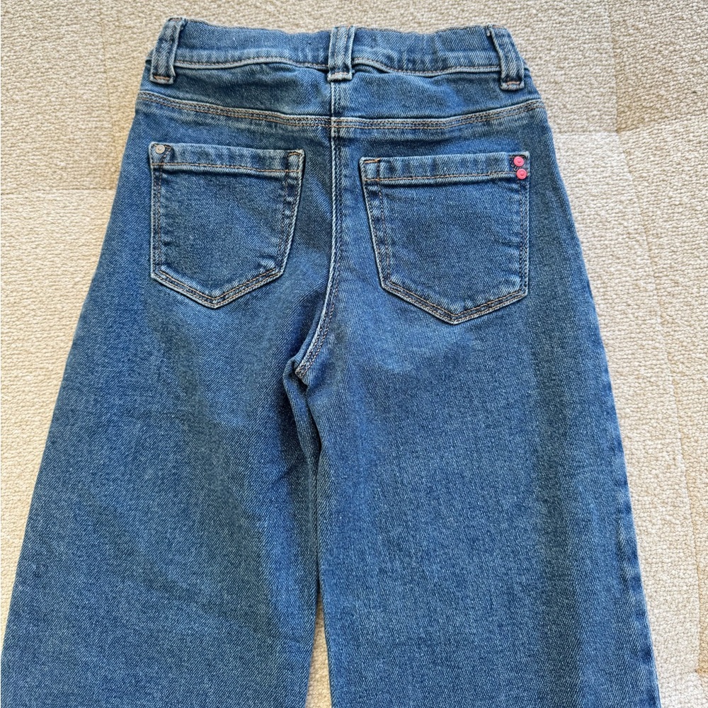 s.Oliver Kids Blue Straight Leg Jeans | Size 7–8Y (EU 128) | Classic Denim - Picture 7 of 7